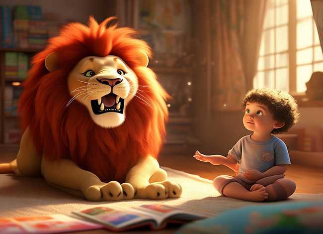 儿童绘本听狮子讲故事 儿童故事听狮子叫