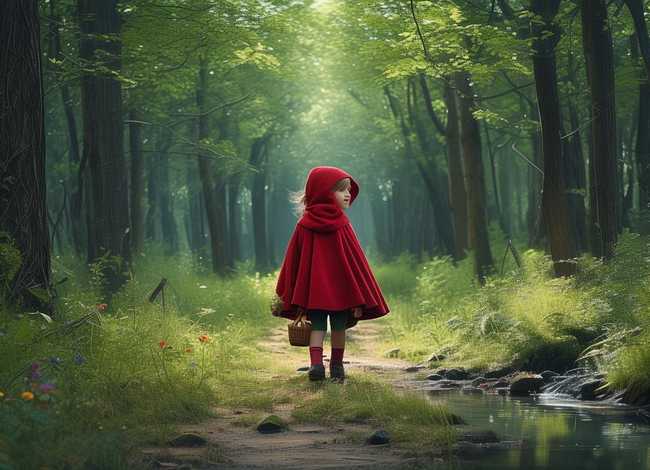 小红帽的故事文字版简单版，小红帽的故事文字版简单版怎么写