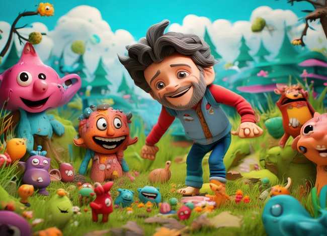 我爸爸绘本故事图片简笔画，我爸爸绘本故事图片简笔画彩色