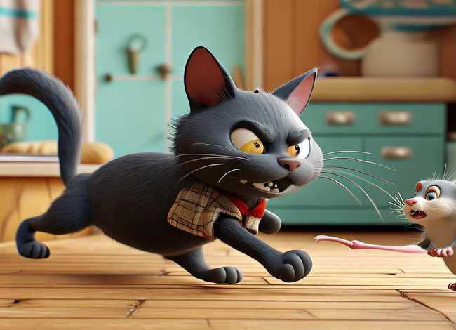 猫和老鼠儿童故事视频；猫和老鼠故事版