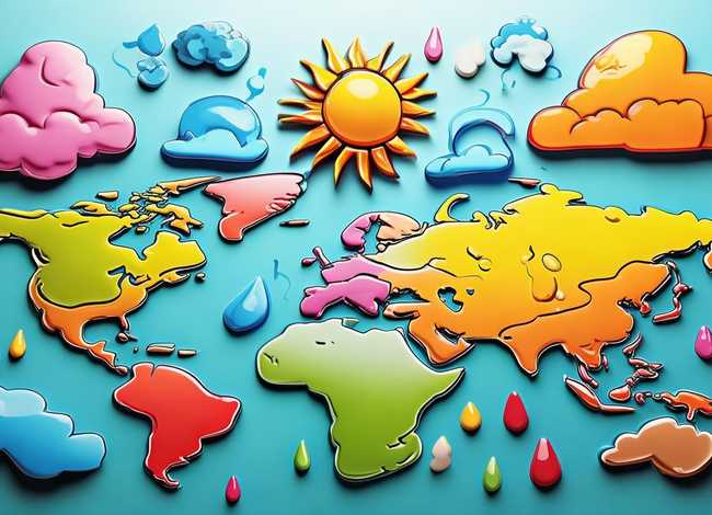 气象图画儿童画;气象图画儿童画图片大全 气象图画儿童画;气象图画儿童画图片大全