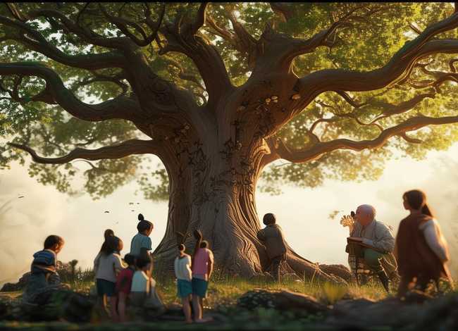 儿童故事鸽子树的传说；鸽子树的传说高洪波