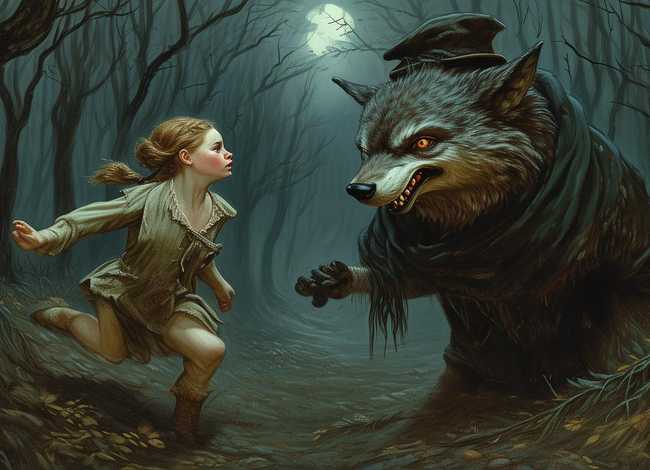 《狼外婆》的故事（《狼外婆》的故事内容）