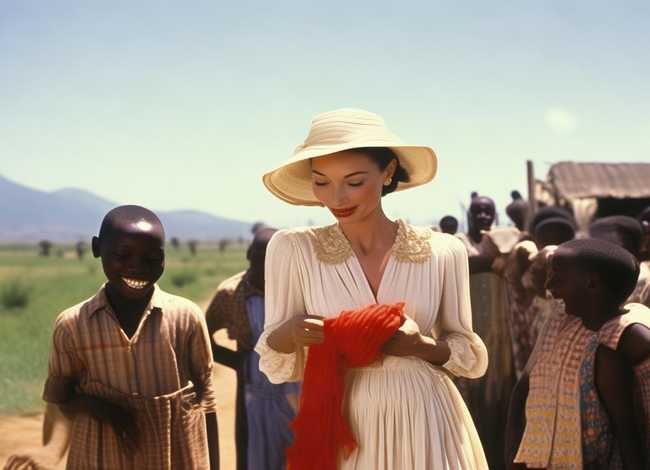 奥黛丽赫本援助非洲儿童视频 奥黛丽赫本救助非洲儿童