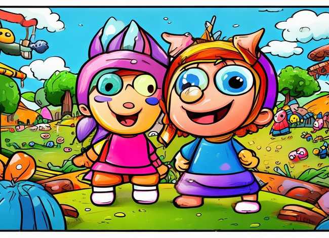 儿童连环画图片4张可打印（儿童连环画图片2张）