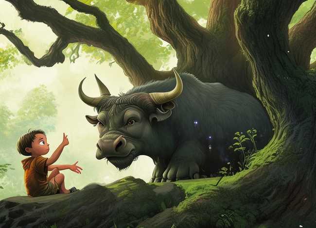 小朋友讲牛魔王的故事；小朋友讲牛魔王的故事读后感