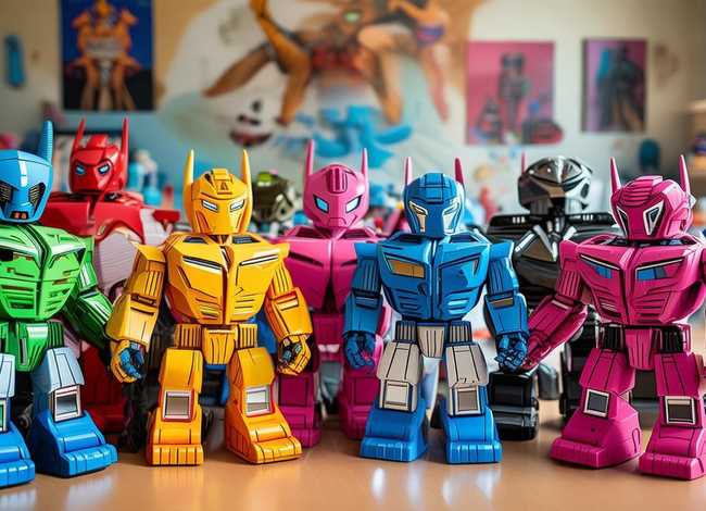 变形金刚儿童变形金刚、儿童的变形金刚