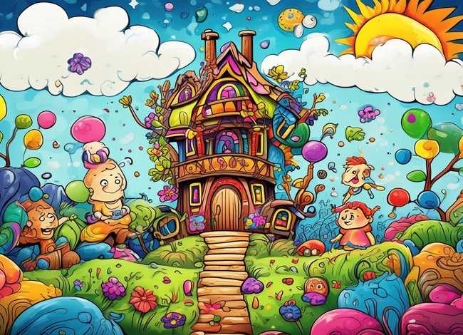 儿童故事手绘画图片大全 儿童故事绘画作品图片