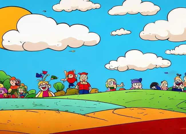 故事连环画儿童画简单；故事连环画 简单