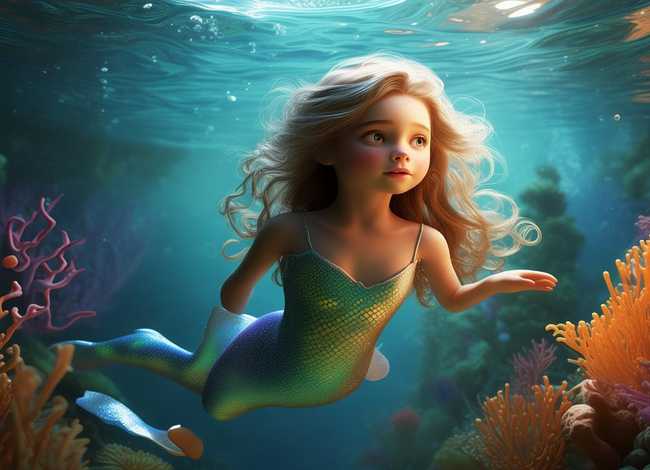 儿童睡前故事美人鱼的故事、幼儿睡前故事美人鱼故事