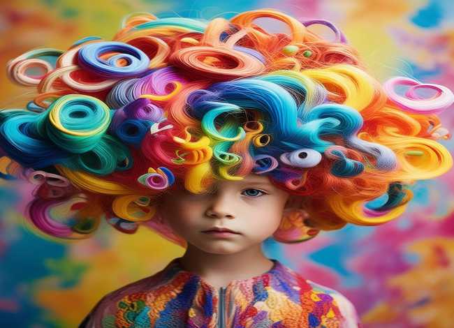 儿童疯狂创意发型 儿童疯狂创意发型图片