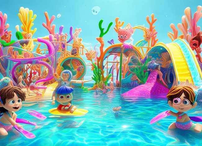 儿童故事水上乐园，水上乐园绘本故事