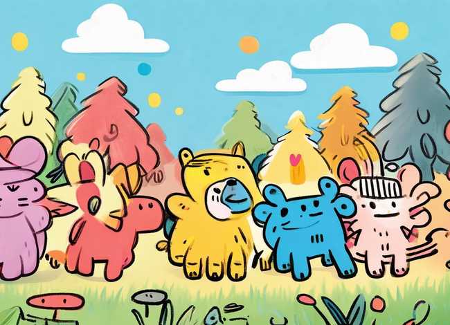 幼儿故事插画；幼儿故事插画图片 简笔画