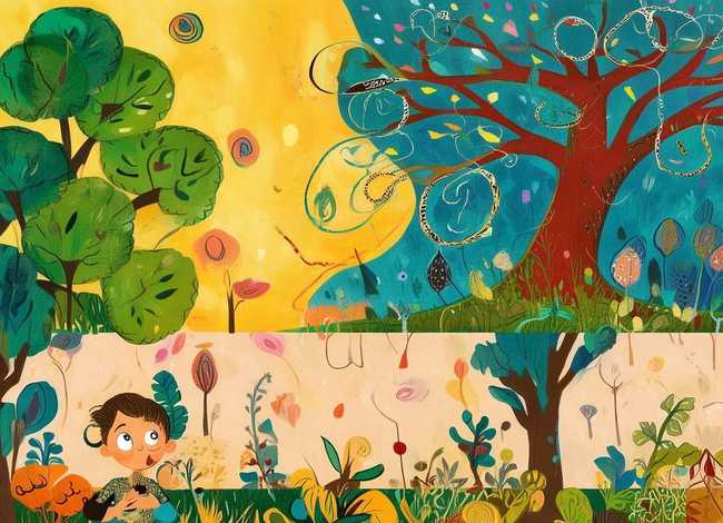 儿童故事带图片 儿童故事图片带字