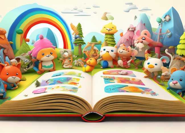 儿童故事绘本ppt模板免费 儿童绘本ppt课件模板