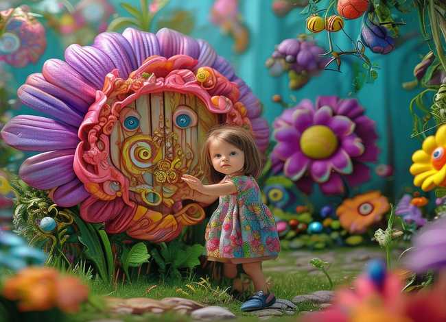 儿童故事 花朵里的秘密 - 花朵的故事幼儿