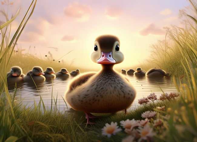 5岁儿童故事大全丑小鸭 - 5岁幼儿的小故事大全