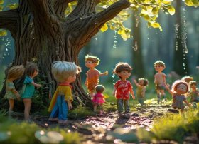 节约用水儿童童话故事、节约用水故事创编幼儿