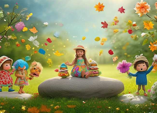儿童动画故事春夏秋冬，关于春夏秋冬的幼儿故事