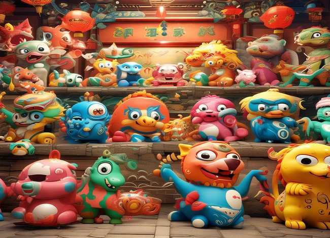 十二生肖故事动画 - 十二生肖故事动画视频素材