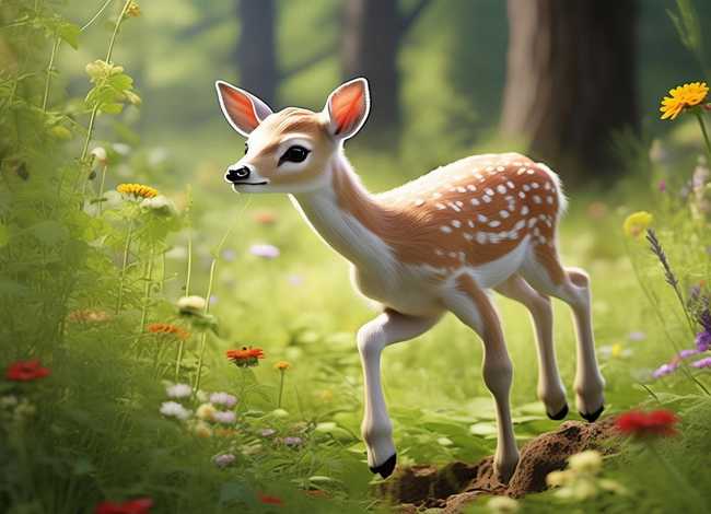 儿童故事小梅花鹿（小梅花鹿的故事）