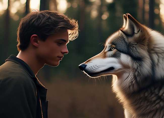 人与狼的感人故事（人与狼的感人故事50字）