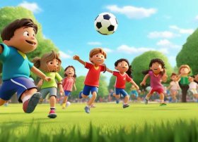 踢足球绘本故事；踢足球绘本故事图片