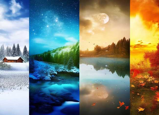 四季的故事图片、四季的故事图片大全