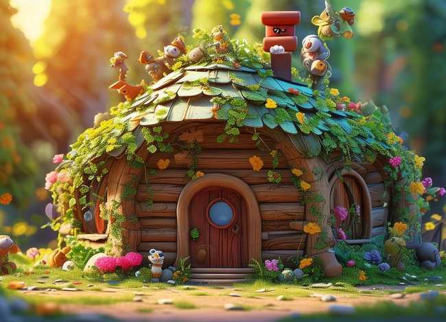 幼儿故事小动物的房子 - 幼儿故事小动物的房子怎么写