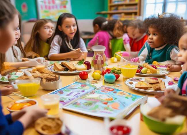 儿童早餐故事读本；幼儿园里的早餐故事