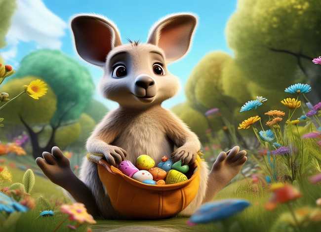 儿童故事小袋鼠的大口袋，袋鼠的口袋故事幼儿故事