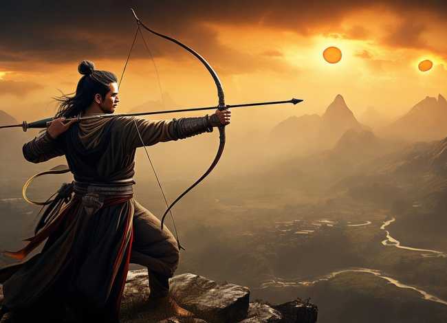 后羿射日讲故事视频，讲后羿射日的故事视频