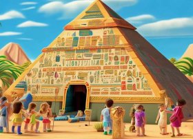 金字塔儿童科普视频、金字塔 儿童科普