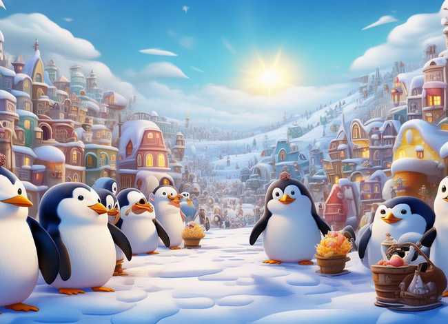 儿童故事企鹅城、企鹅幼儿故事