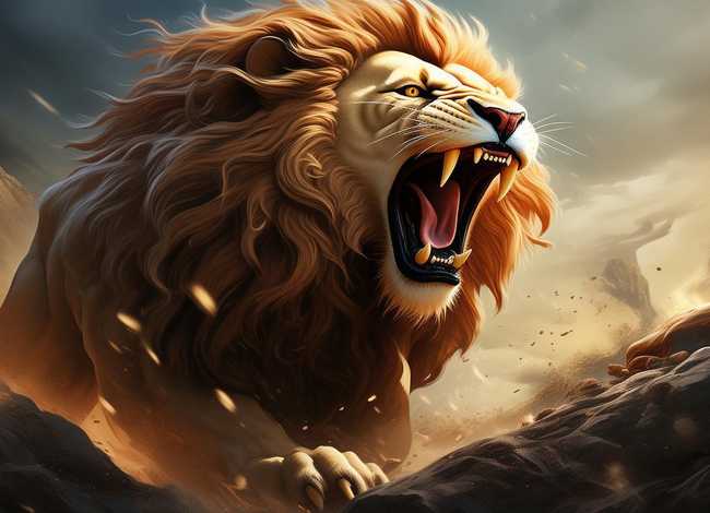 成语狮吼；狮吼四字成语