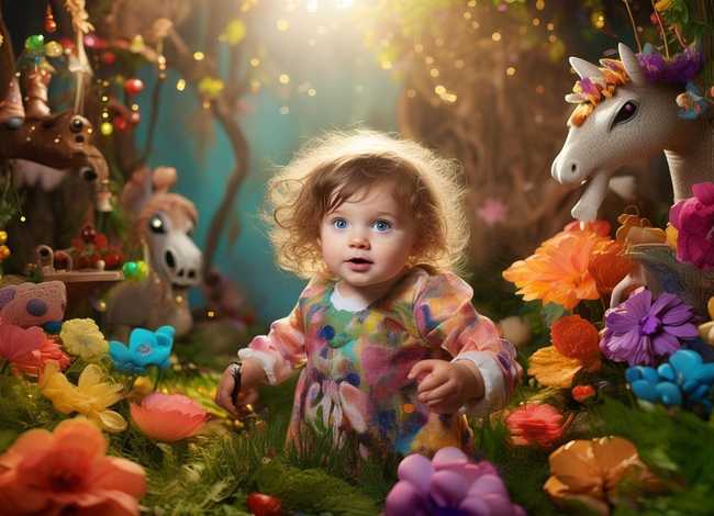 童话故事儿童摄影工作室；童话儿童主题摄影