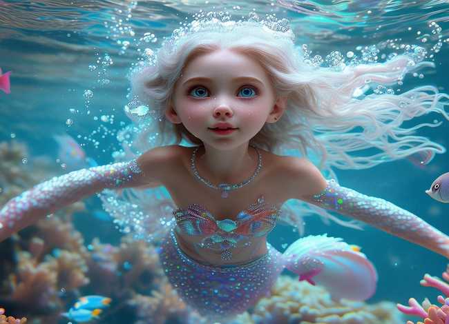 泡泡美人鱼人物介绍；泡泡美人鱼角色介绍