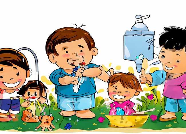 儿童讲卫生绘本故事；幼儿讲卫生绘本故事