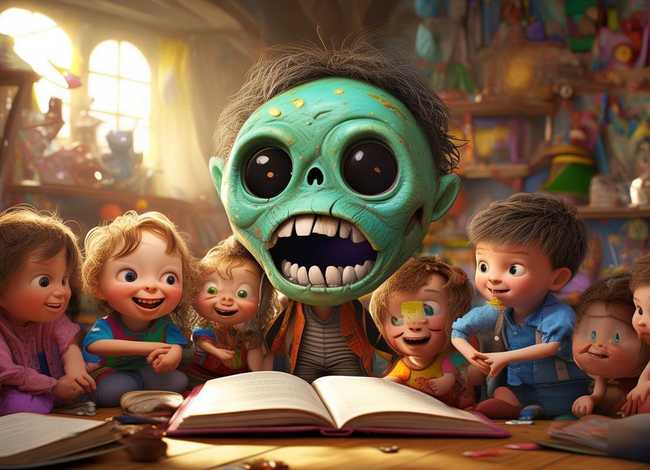 儿童绘本有声故事之僵尸 僵尸少儿故事