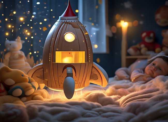 火箭儿童故事睡前；火箭的睡前故事