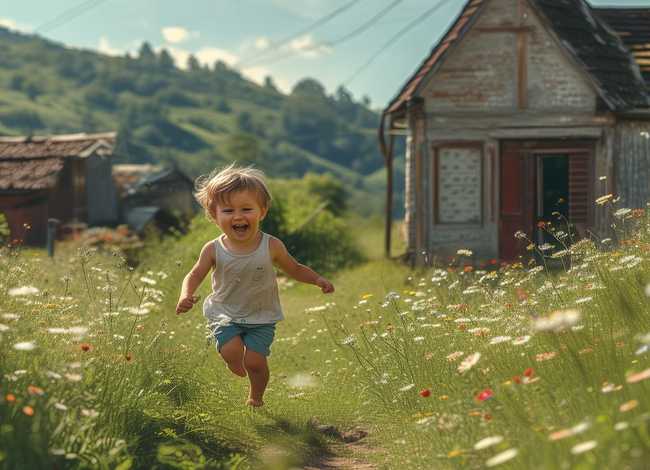 儿童老家故事、回老家故事