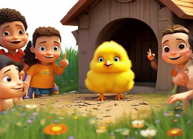 小鸡的儿童故事 关于小鸡的幼儿故事视频