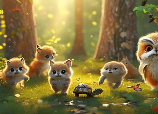 动物的儿童故事 动物的幼儿故事