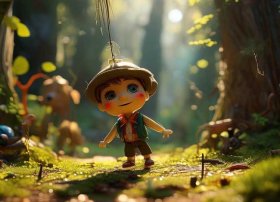 木偶奇遇记儿童故事绘本 - 木偶奇遇记绘本故事在线听