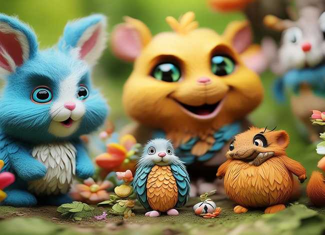 动物故事画简笔画大全、动物故事画简笔画大全可爱