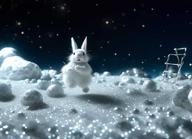 月中玉兔儿童故事，月中玉兔的故事