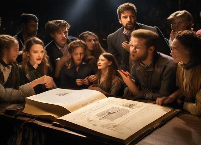 改编故事成情景剧；改编故事成情景剧的小说