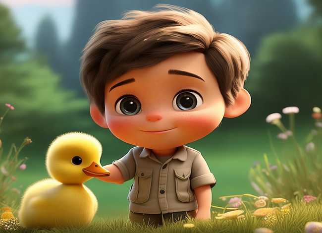 小鸭子的故事公益广告 - 小鸭子的故事公益广告小男孩是谁