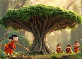 西游记故事儿童版三借芭蕉扇（儿童版《西游记》之《三借芭蕉扇》）