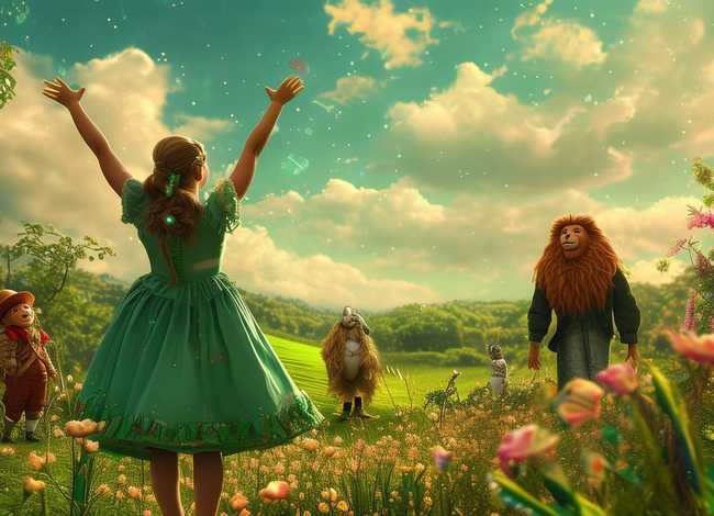 绿野仙踪故事全集文字，绿野仙踪故事全集文字图片